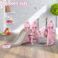 Rengue 4 in 1 Toddler Swing and Slide Set for Age 1-6