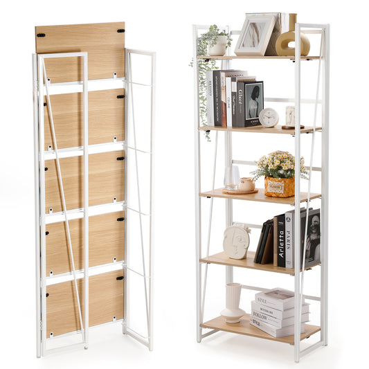 Rengue 5-Tier Folding Shelves