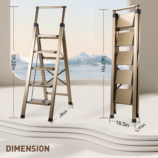 Rengue 5 Step Ladder