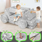 Rengue 14pcs Modular Kids Play Couch (Grey-Star)